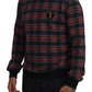 Stunning Multicolor Crew Neck Sweater