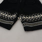 Elegant Monochrome Casual Shorts