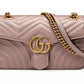 Chic Chevron Quilted Leather Shoulder Bag