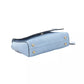 Light Blue Polyurethane Women Crossbody