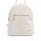 White Polyethylene Women Backpack