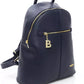 Blue Polyethylene Women Backpack