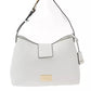 White Polyurethane Women Handbag