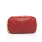 Red Polyethylene Women Shoulder Bag