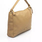 Beige Polyethylene Women Shoulder Bag