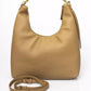 Beige Polyethylene Women Shoulder Bag