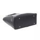 Black Polyurethane Women Handbag