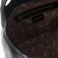 Black Polyurethane Women Handbag