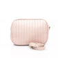 Pink Polyethylene Women Shoulder Bag