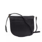 Black Polyurethane Women Crossbody Bag