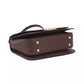 Brown Polyurethane Women Crossbody Bag