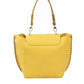 Yellow Polyurethane Women Crossbody