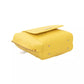 Yellow Polyurethane Women Crossbody