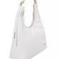 White Polyethylene Women Shoulder Bag