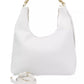 White Polyethylene Women Shoulder Bag