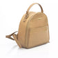 Beige Polyethylene Women Backpack