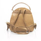 Beige Polyethylene Women Backpack