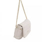 Beige Polyethylene Women Shoulder Bag