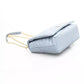 Light Blue Polyethylene Women Shoulder Bag