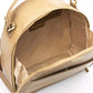 Beige Polyethylene Women Backpack