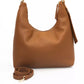 Brown Polyethylene Women Shoulder Bag