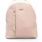 Pink Polyethylene Women Backpack