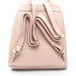 Pink Polyethylene Women Backpack