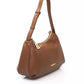 Brown Polyethylene Women Shoulder Bag