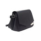 Black Leather Women Shoulder Bag