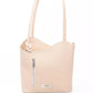 Pink Leather Women Shoulder Bag