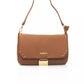 Brown Polyethylene Women Shoulder Bag