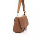 Brown Polyethylene Women Shoulder Bag