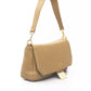 Beige Polyethylene Women Shoulder Bag