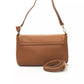 Brown Polyethylene Women Shoulder Bag