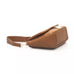 Brown Polyethylene Women Shoulder Bag