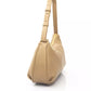 Beige Polyethylene Women Shoulder Bag