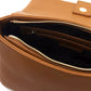 Brown Polyethylene Women Shoulder Bag