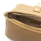 Beige Polyethylene Women Shoulder Bag