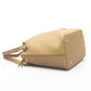 Beige Polyethylene Women Shoulder Bag
