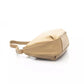 Beige Polyethylene Women Shoulder Bag
