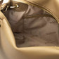 Beige Polyethylene Women Shoulder Bag