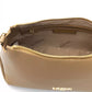 Beige Polyethylene Women Handbag