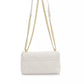 White Polyethylene Women Shoulder Bag
