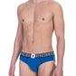 Blue Cotton Men Brief