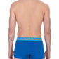 Blue Cotton Men Trunk