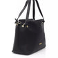 Black Polyethylene Women Shoulder Bag