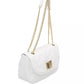 White Polyethylene Women Shoulder Bag