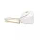White Polyethylene Women Shoulder Bag
