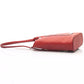 Red Leather Women Shoulder Bag
