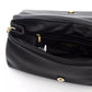 Black Polyethylene Women Shoulder Bag